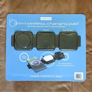 MyCharge 3-in-1 Wireless Charging Pad NIB